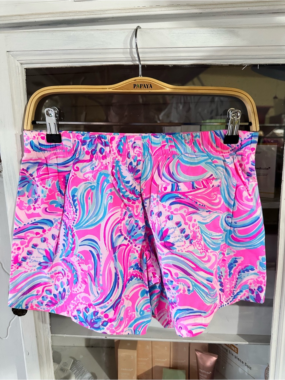 Lilly Pulitzer Pink Multi-Color Printed Skort - Picture 2 of 3